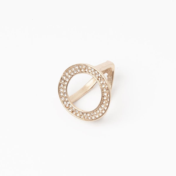 Skjerf Ring Gull