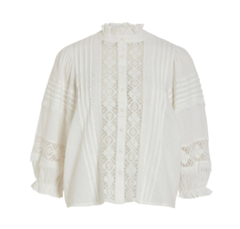 Vialani 3/4 shirt Off-White