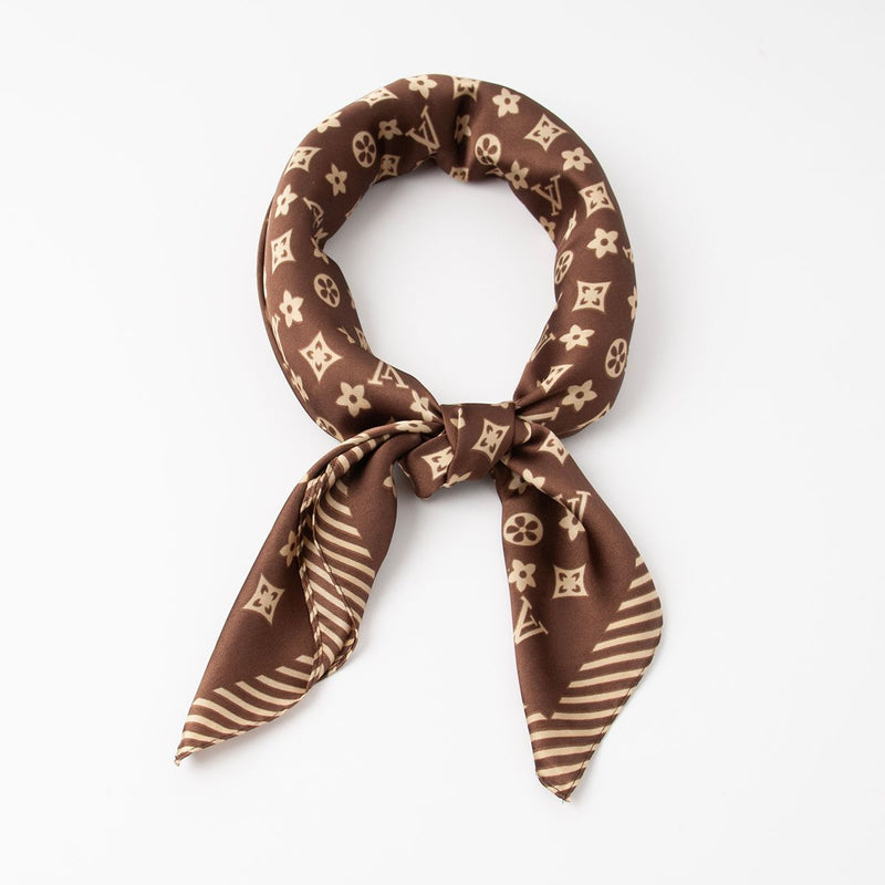 LITE SKJERF LV PRINT Brun