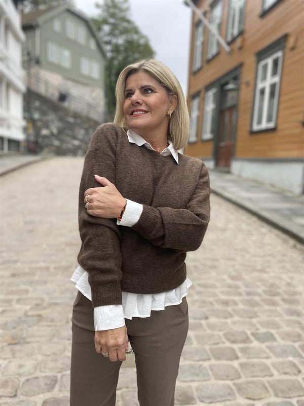 Festina hope pullover Brun Melert