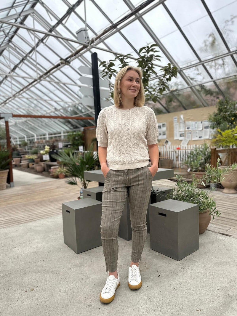 LARRY  PULLOVER Beige Melert