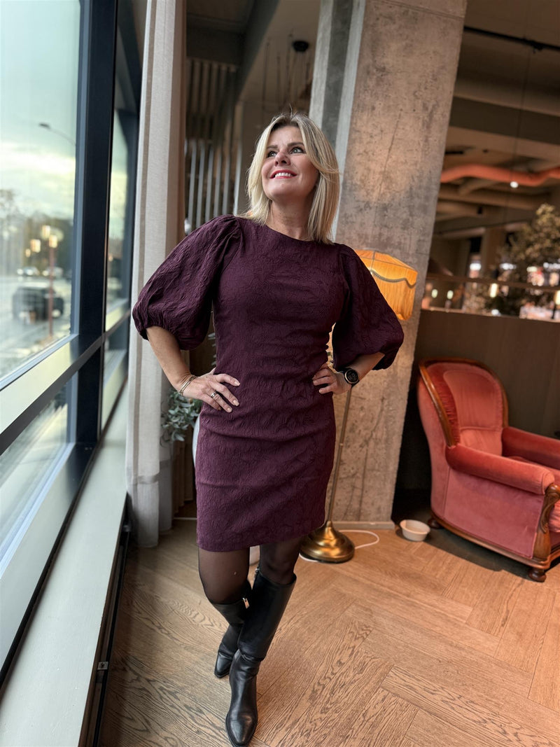 Maybel Zazu Dress Vinrød