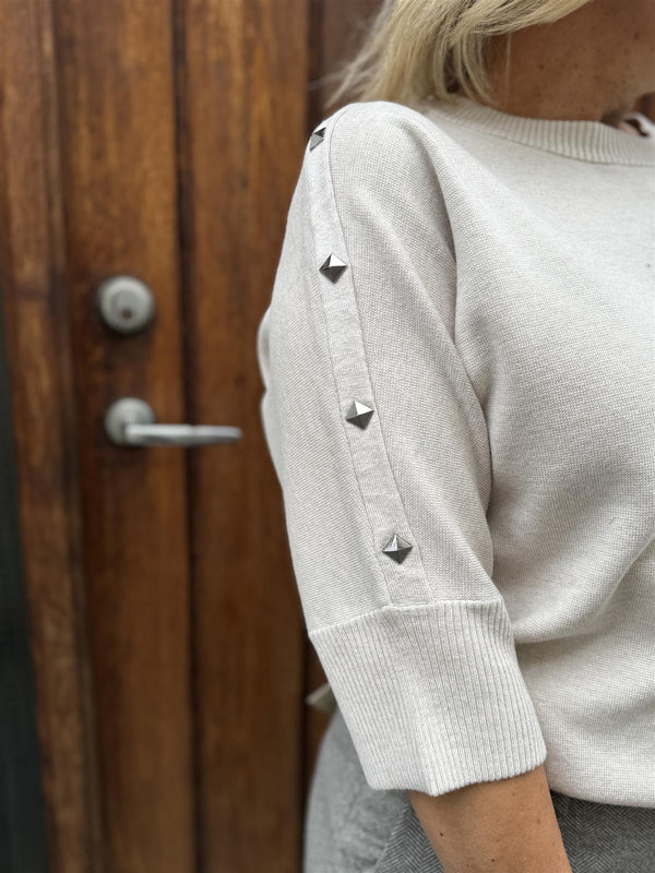 Ani pullover Beige Melert