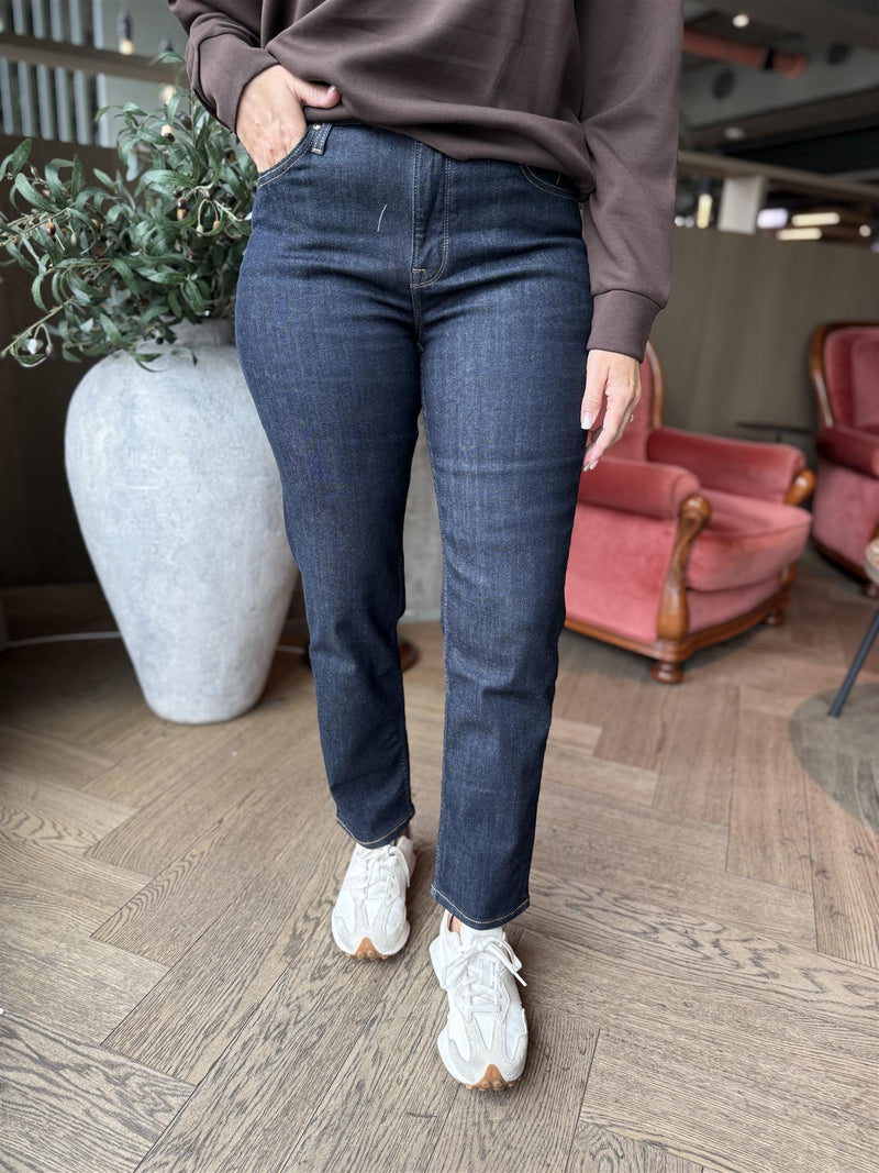 Lee Carol regular straight Mørk Jeansblå