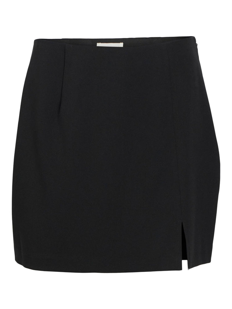 VISAVANNAH HW Short Skirt Sort