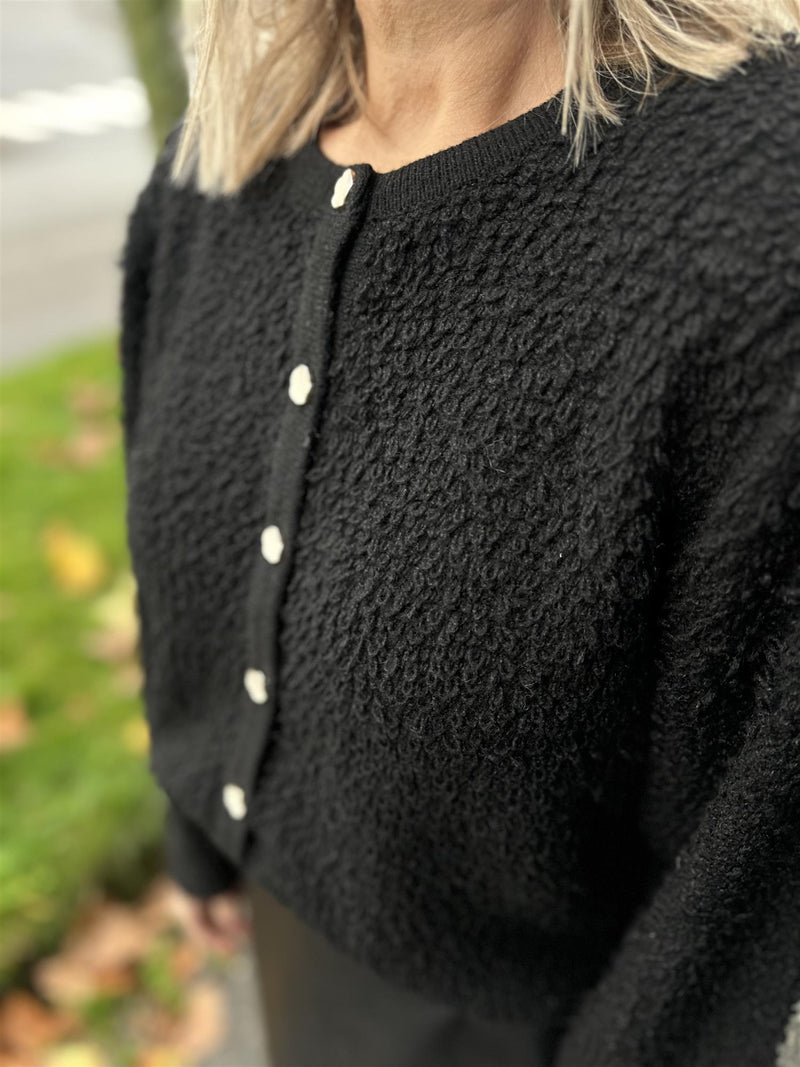 PAZA CARDIGAN Sort