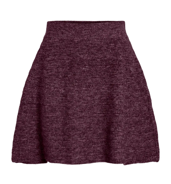 JAYLA KNIT SKIRT Burgunder Merlert