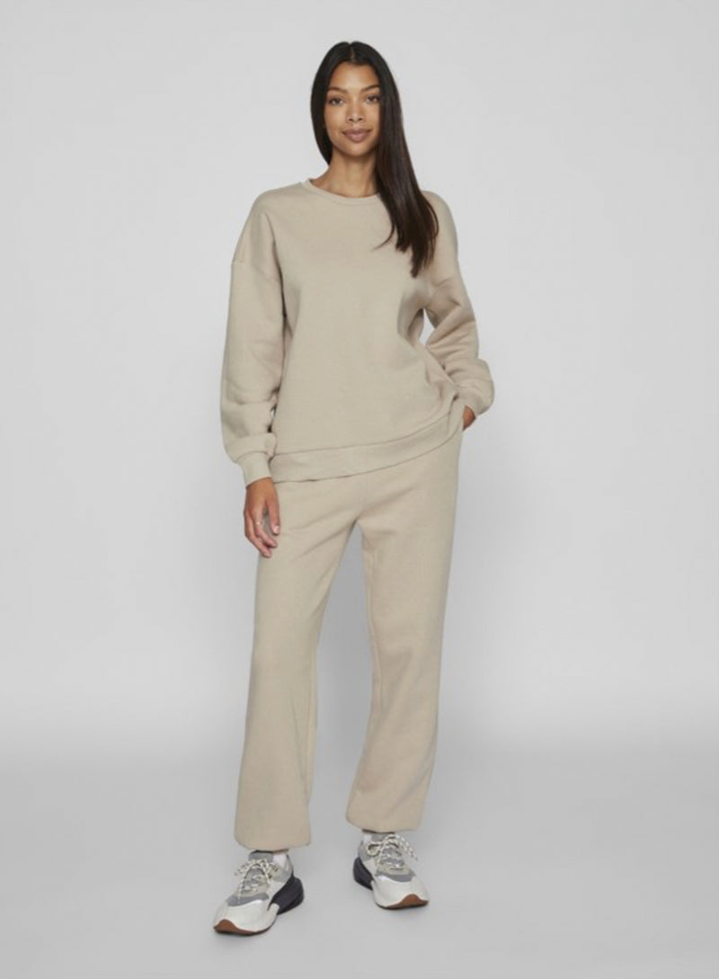 Viminna Sweat Pants Beige