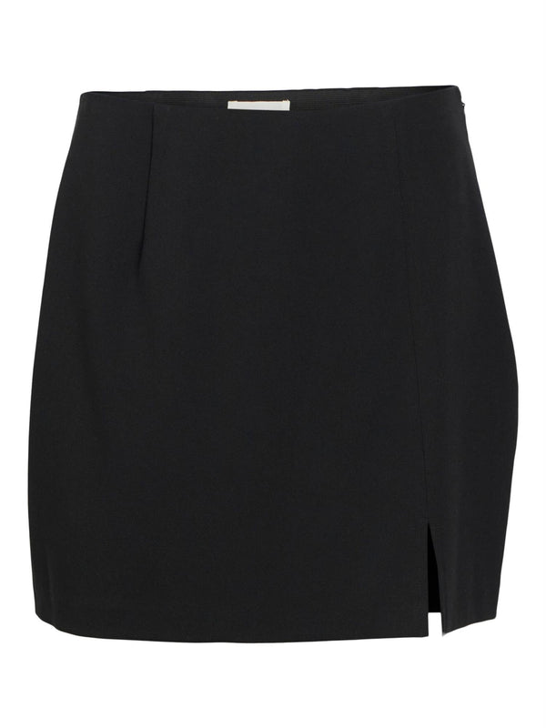 VISAVANNAH HW Short Skirt Sort